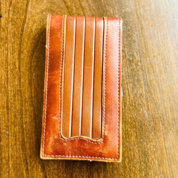Vintage Joseph Magnin leather coin wallet pouch made in italy - Picture 1 of 11